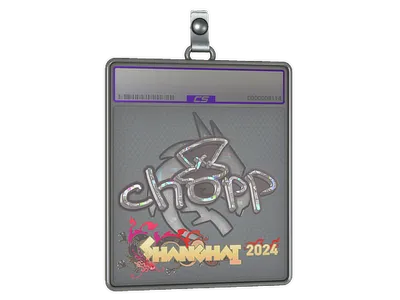 Sticker Slab | chopper (Glitter) | Shanghai 2024