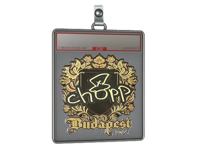 Sticker Slab | chopper (Gold) | Budapest 2025