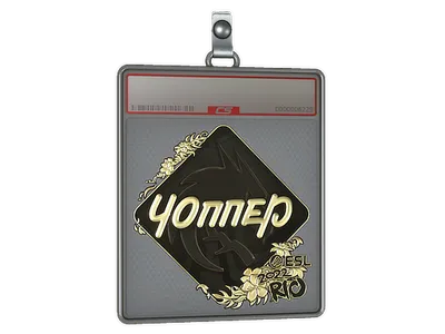 Sticker Slab | chopper (Gold) | Rio 2022