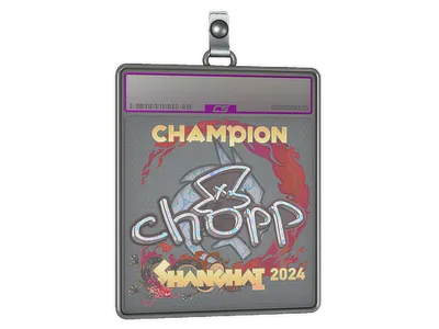 Sticker Slab | chopper (Holo, Champion) | Shanghai 2024
