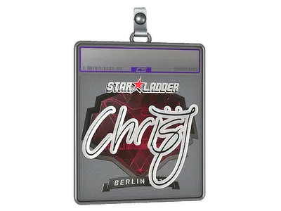 Sticker Slab | chrisJ (Foil) | Berlin 2019