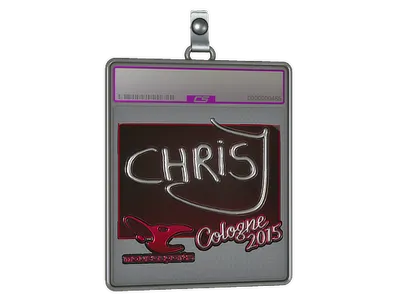 Sticker Slab | chrisJ (Foil) | Cologne 2015