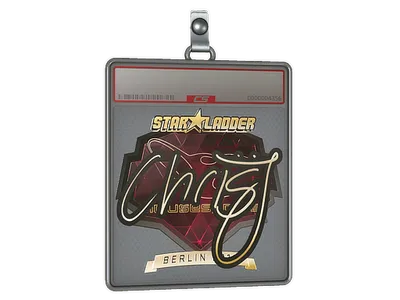 Sticker Slab | chrisJ (Gold) | Berlin 2019