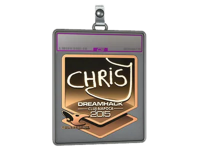 Sticker Slab | chrisJ (Gold) | Cluj-Napoca 2015