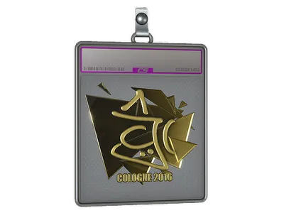 Sticker Slab | chrisJ (Gold) | Cologne 2016