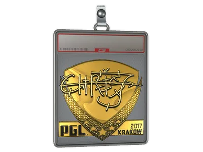 Sticker Slab | chrisJ (Gold) | Krakow 2017