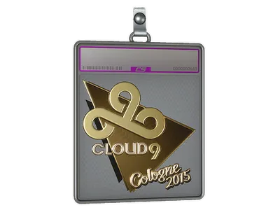Sticker Slab | Cloud9 G2A (Gold) | Cologne 2015