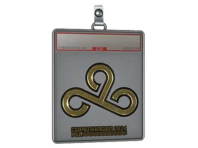 Sticker Slab | Cloud9 (Gold) | Copenhagen 2024