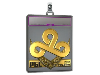 Sticker Slab | Cloud9 (Gold) | Krakow 2017