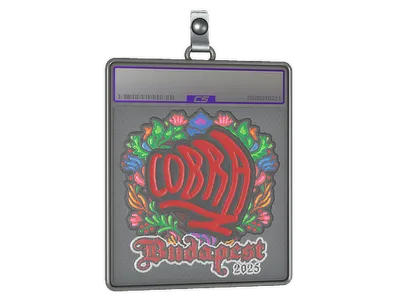 Sticker Slab | cobra (Embroidered) | Budapest 2025