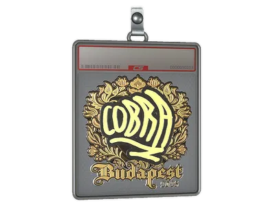 Sticker Slab | cobra (Gold) | Budapest 2025