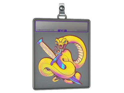 Sticker Slab | Coiled Strike (Holo)