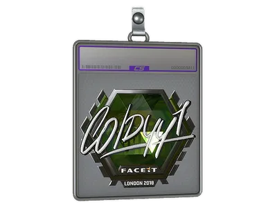 Sticker Slab | COLDYY1 (Foil) | London 2018