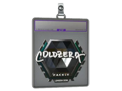 Sticker Slab | coldzera (Foil) | London 2018