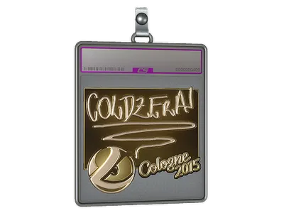 Sticker Slab | coldzera (Gold) | Cologne 2015