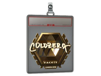 Sticker Slab | coldzera (Gold) | London 2018