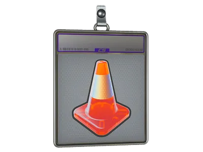 Sticker Slab | Cone Zone (Holo)