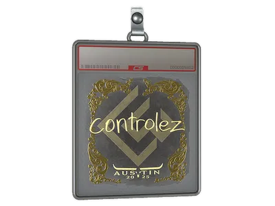 Sticker Slab | controlez (Gold) | Austin 2025