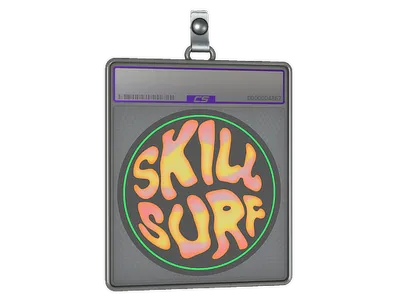 Sticker Slab | Coral Skill Surf (Holo)