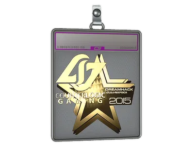 Sticker Slab | Counter Logic Gaming (Gold) | Cluj-Napoca 2015