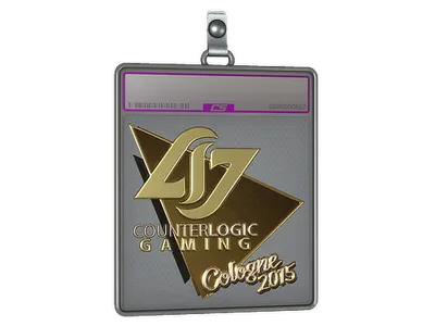 Sticker Slab | Counter Logic Gaming (Gold) | Cologne 2015