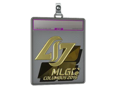 Sticker Slab | Counter Logic Gaming (Gold) | MLG Columbus 2016