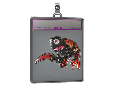 Sticker Slab | Crimson Web Poison Frog (Foil)