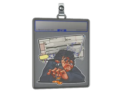 Sticker Slab | Cursed Penmanship