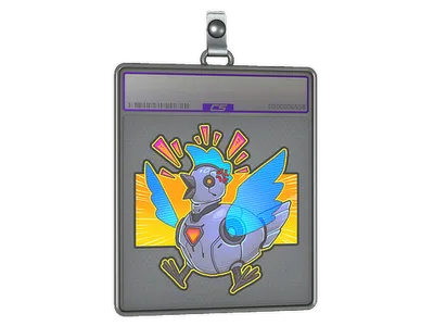 Sticker Slab | Cyber Chicken (Holo)