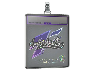 Sticker Slab | dav1d (Glitter) | Antwerp 2022