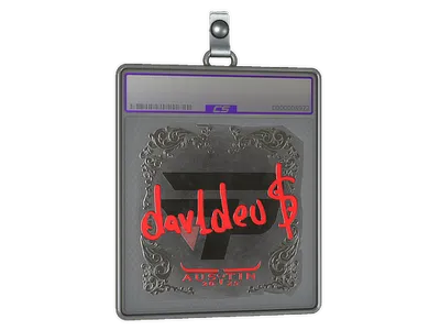 Sticker Slab | dav1deuS (Foil) | Austin 2025