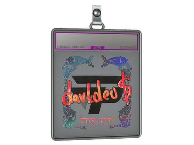 Sticker Slab | dav1deuS (Holo) | Austin 2025