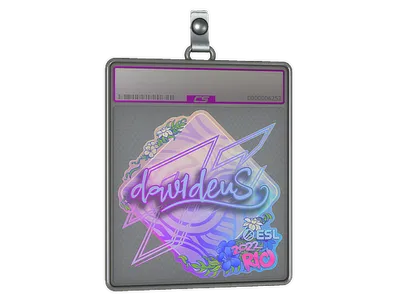 Sticker Slab | dav1deuS (Holo) | Rio 2022