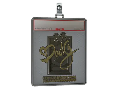 Sticker Slab | dav1g (Gold) | Copenhagen 2024