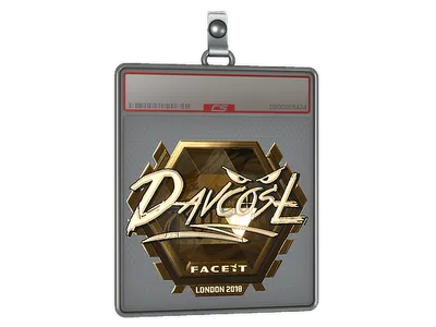 Sticker Slab | DavCost (Gold) | London 2018