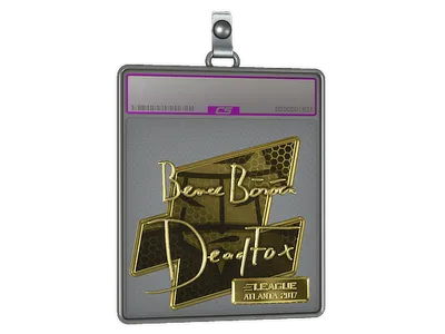 Sticker Slab | DeadFox (Gold) | Atlanta 2017