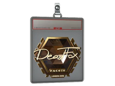 Sticker Slab | DeadFox (Gold) | London 2018