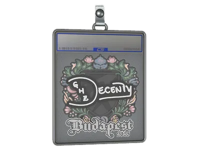 Sticker Slab | decenty | Budapest 2025