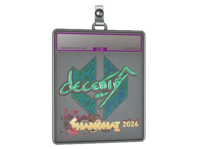 Sticker Slab | decenty (Holo) | Shanghai 2024