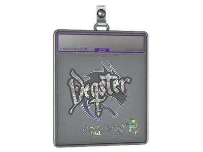 Sticker Slab | degster (Glitter) | Antwerp 2022