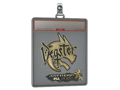 Sticker Slab | degster (Gold) | Antwerp 2022