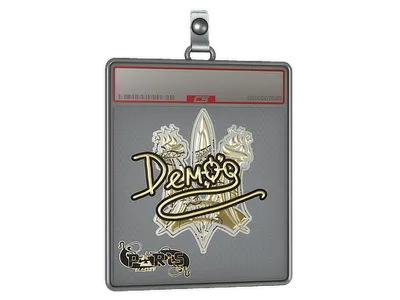 Sticker Slab | DemQQ (Gold) | Paris 2023