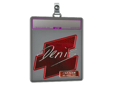 Sticker Slab | denis (Foil) | Atlanta 2017