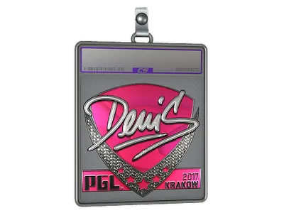 Sticker Slab | denis (Foil) | Krakow 2017