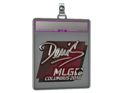 Sticker Slab | denis (Foil) | MLG Columbus 2016