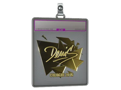 Sticker Slab | denis (Gold) | Cologne 2016