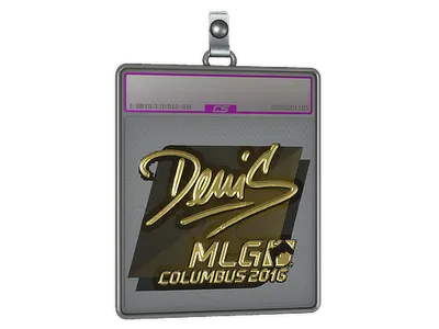 Sticker Slab | denis (Gold) | MLG Columbus 2016