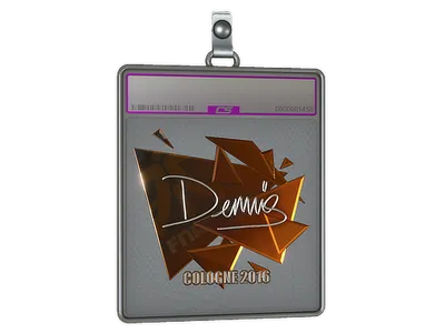 Sticker Slab | dennis (Foil) | Cologne 2016