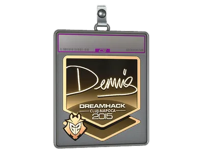 Sticker Slab | dennis (Gold) | Cluj-Napoca 2015