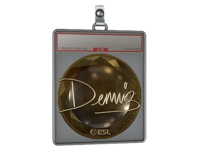 Sticker Slab | dennis (Gold) | Katowice 2019